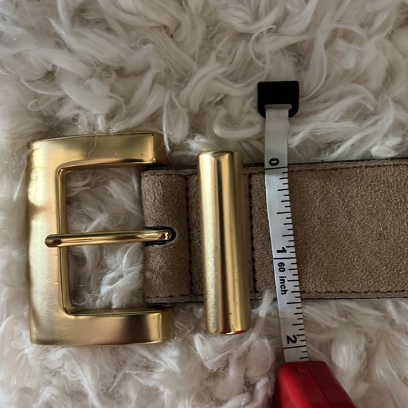 EXPRESS.. Compagnie Internationale suede belt! NWOT - Picture 5 of 6